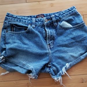 Bongo studded jean shorts